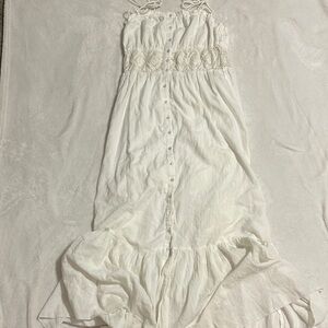 Aerie White Maxi Dress NWOT